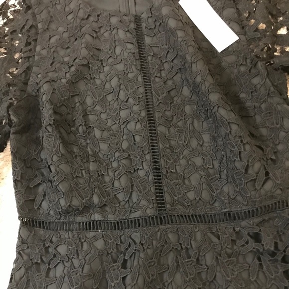 ModCloth/BB Dakota Romantic Black Lace Dress - Picture 6 of 7